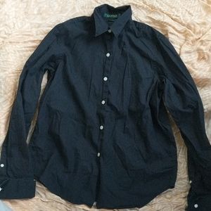 🚨 [8/$10] Lauren Ralph Lauren black button up